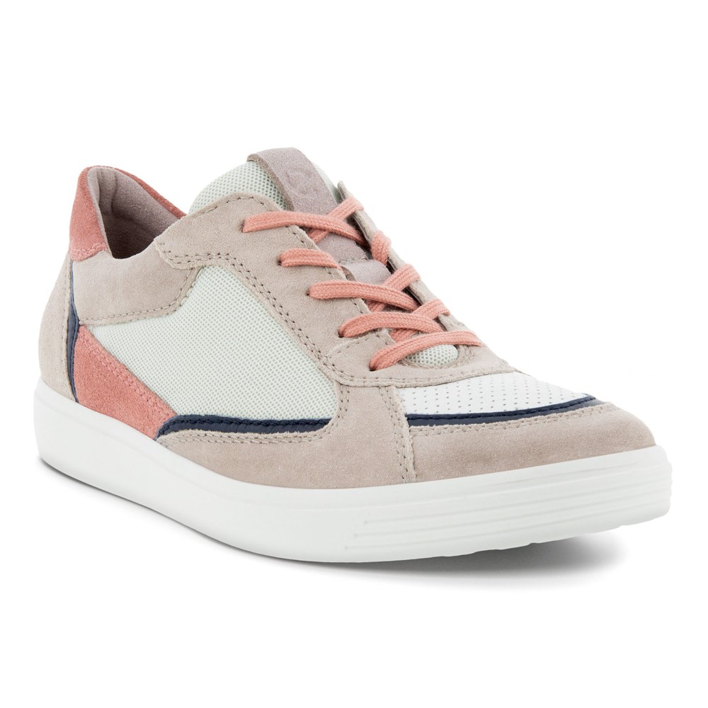 ECCO Womens Sneakers Multicolor - Soft Classic Laced - RHE-907154